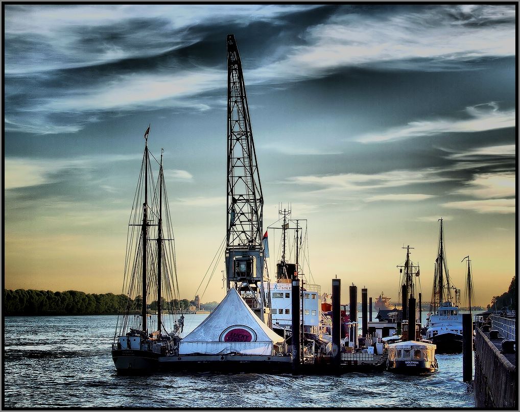 Hafen der Museumsschiffe