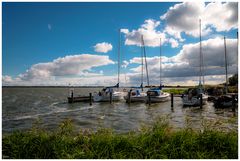 Hafen Dierhagen am Saaler Bodden