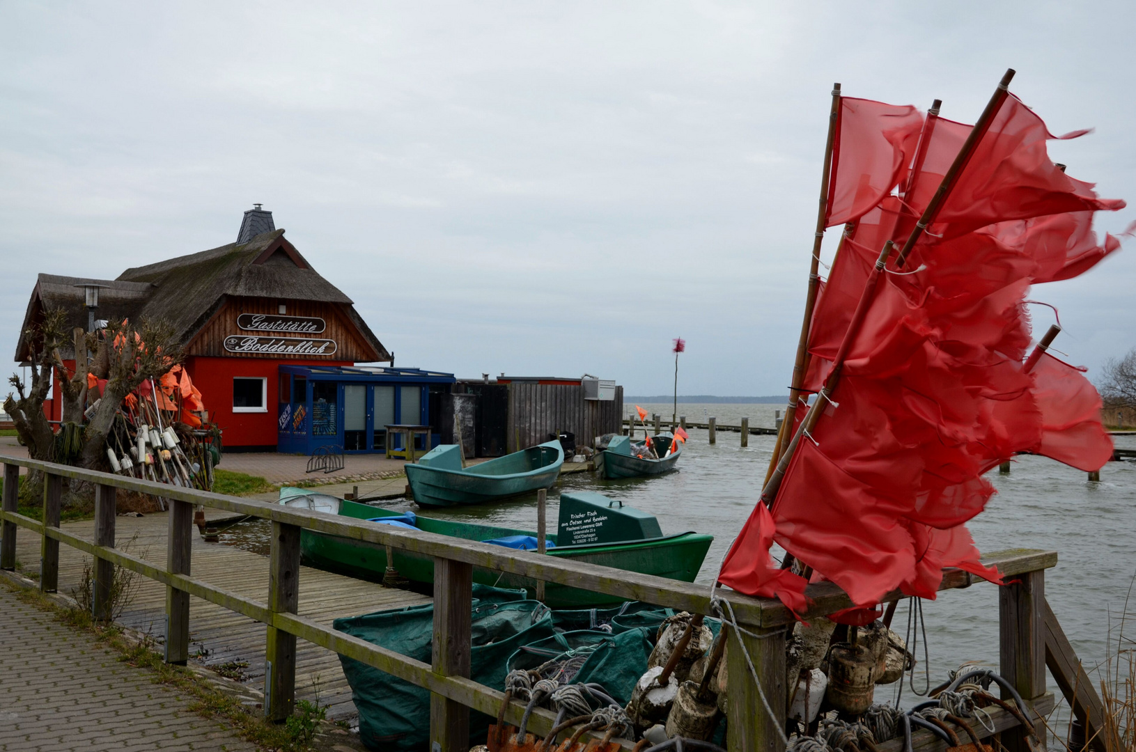 Hafen Dierhagen, Januar 2014