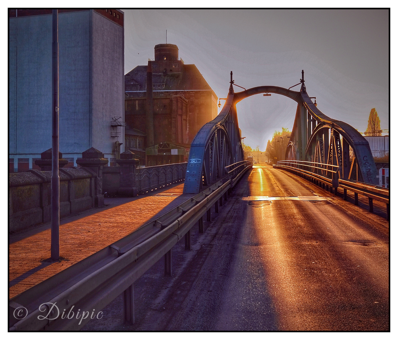 Hafen -Drehbrücke Krefeld Uerdingen