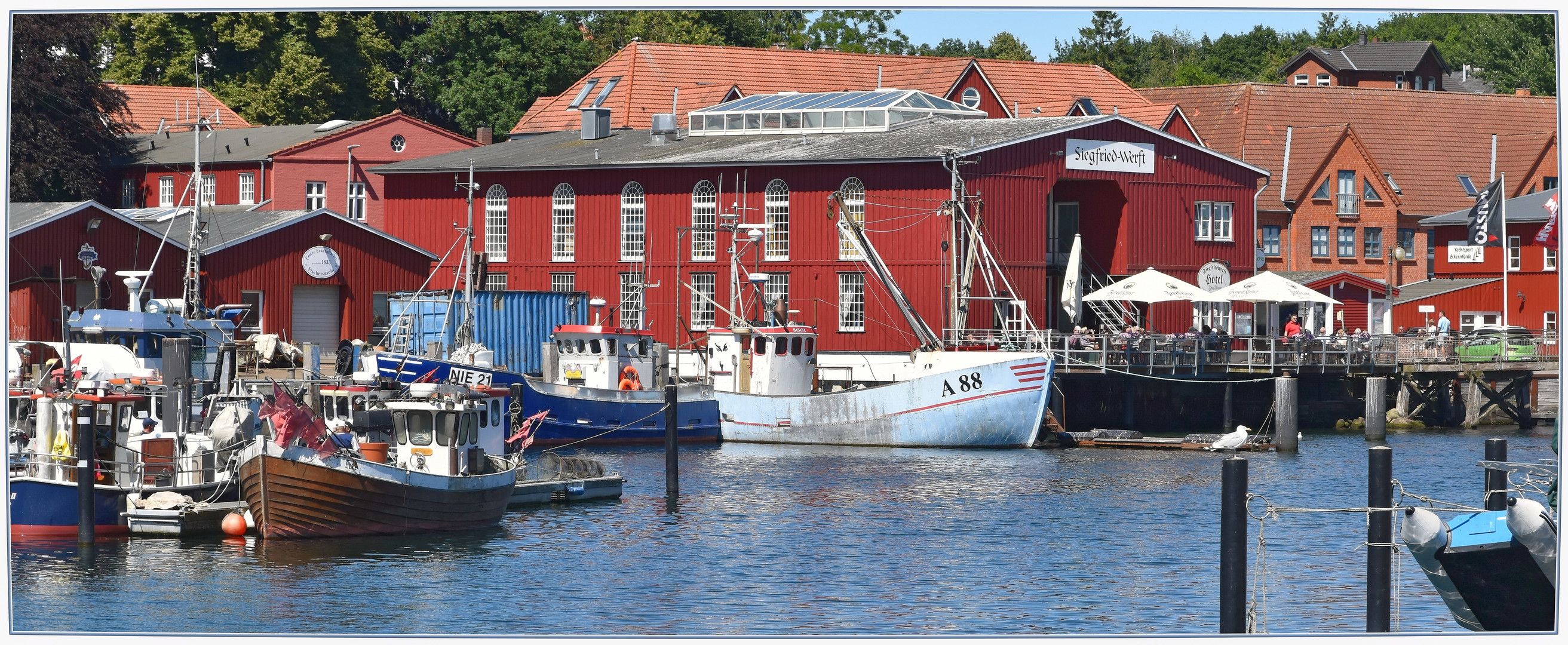 Hafen Eckernförde ©