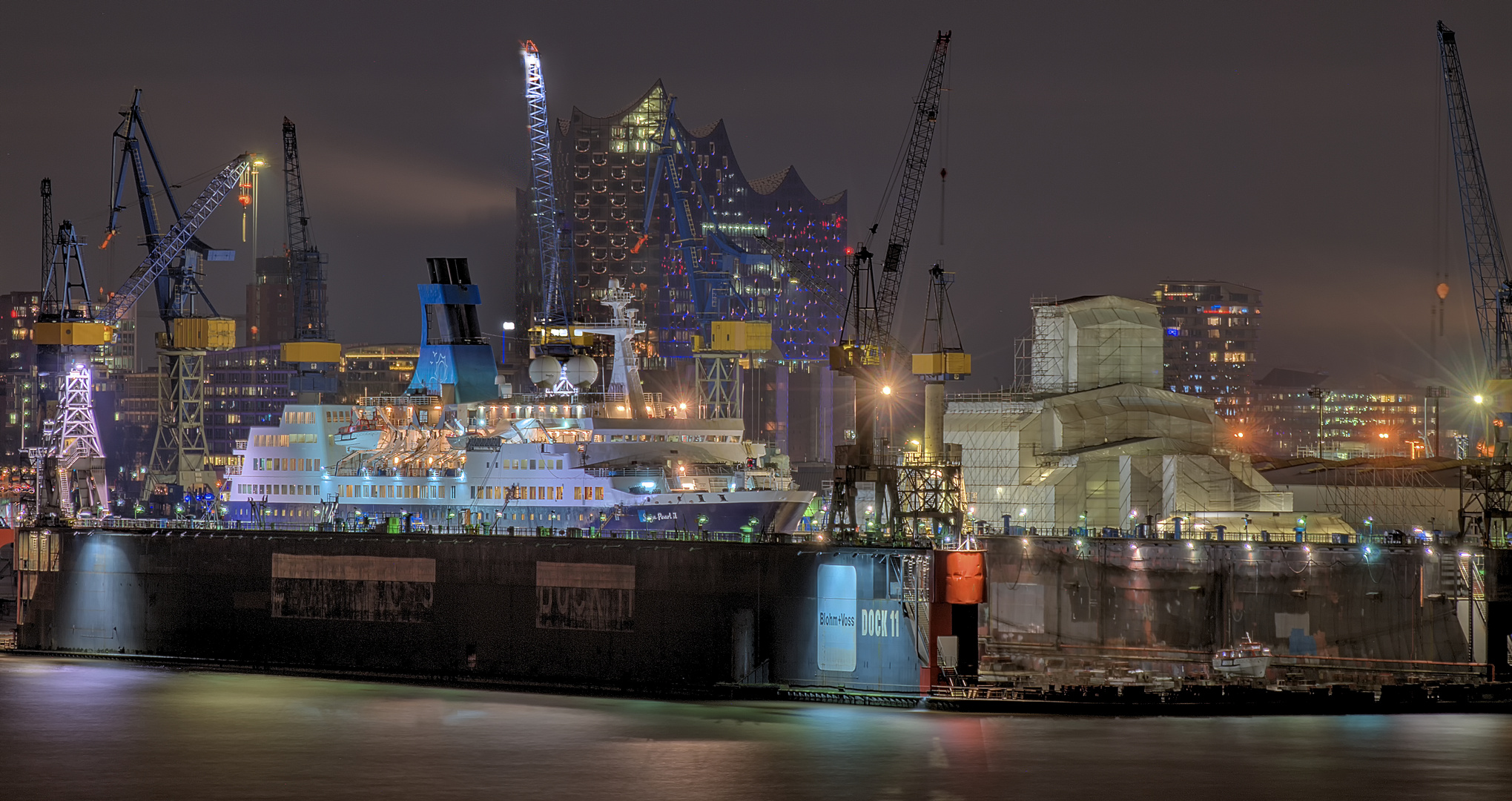 Hafen, Elbe, Werft