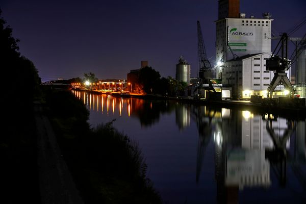 Hafen Fallersleben @night