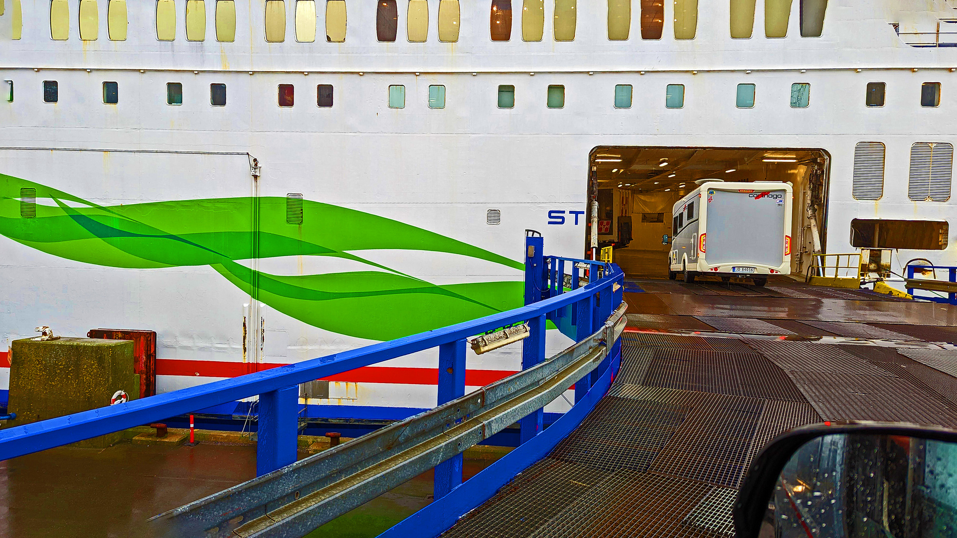 Hafen Frederikshavn, Nord-Jütland: Boarding !