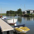 Hafen Freiburg/Elbe...  Börteboot für Helgoland