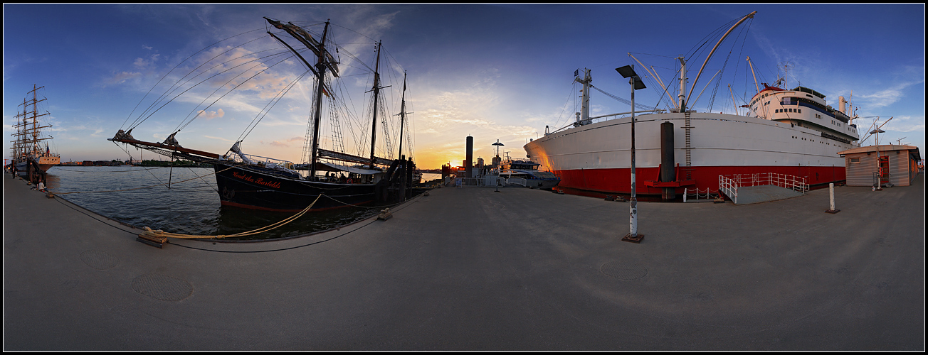 Hafen Geburtstagsbesuch