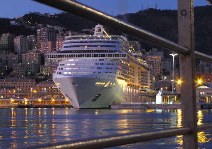 Hafen Genua 