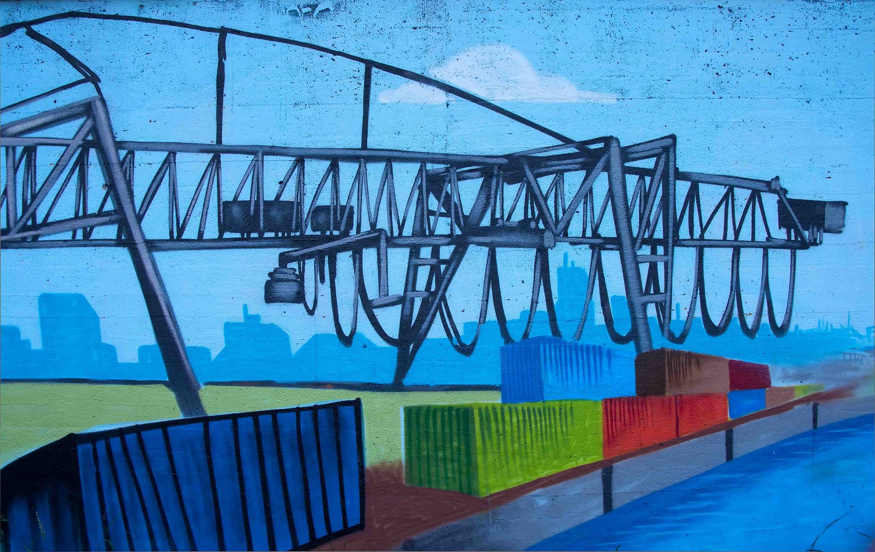 Hafen Graffiti