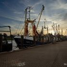 Hafen Greetsiel am Abend