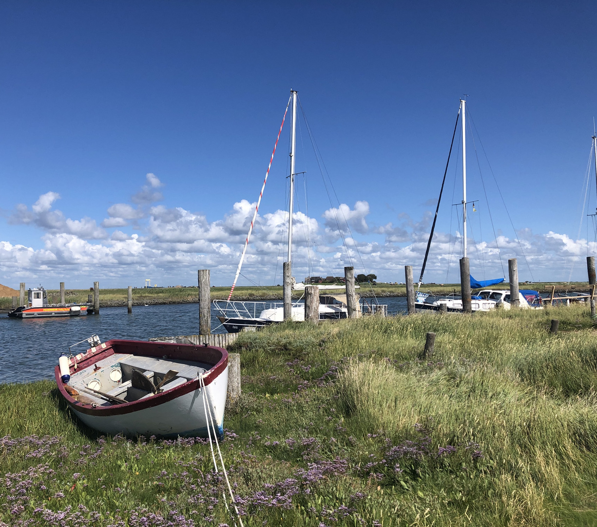 Hafen Hallig Hooge