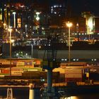 Hafen Hamburg bei Nacht # 2