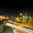 Hafen Hamburg bei Nacht