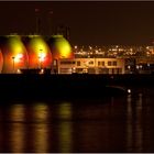 Hafen Hamburg bei Nacht