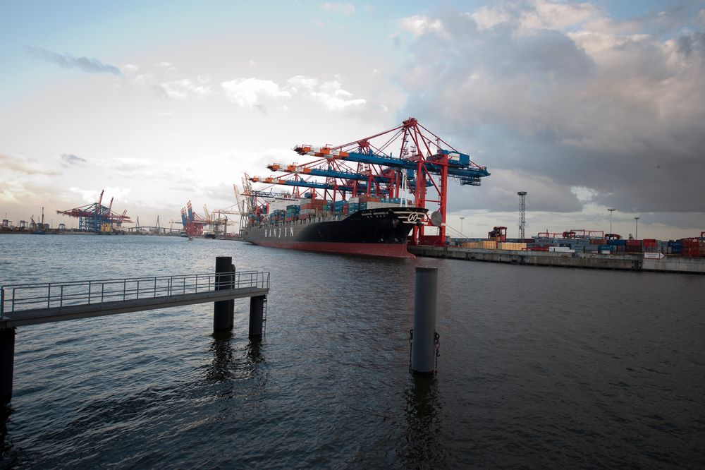 Hafen Hamburg Burchardkai 1