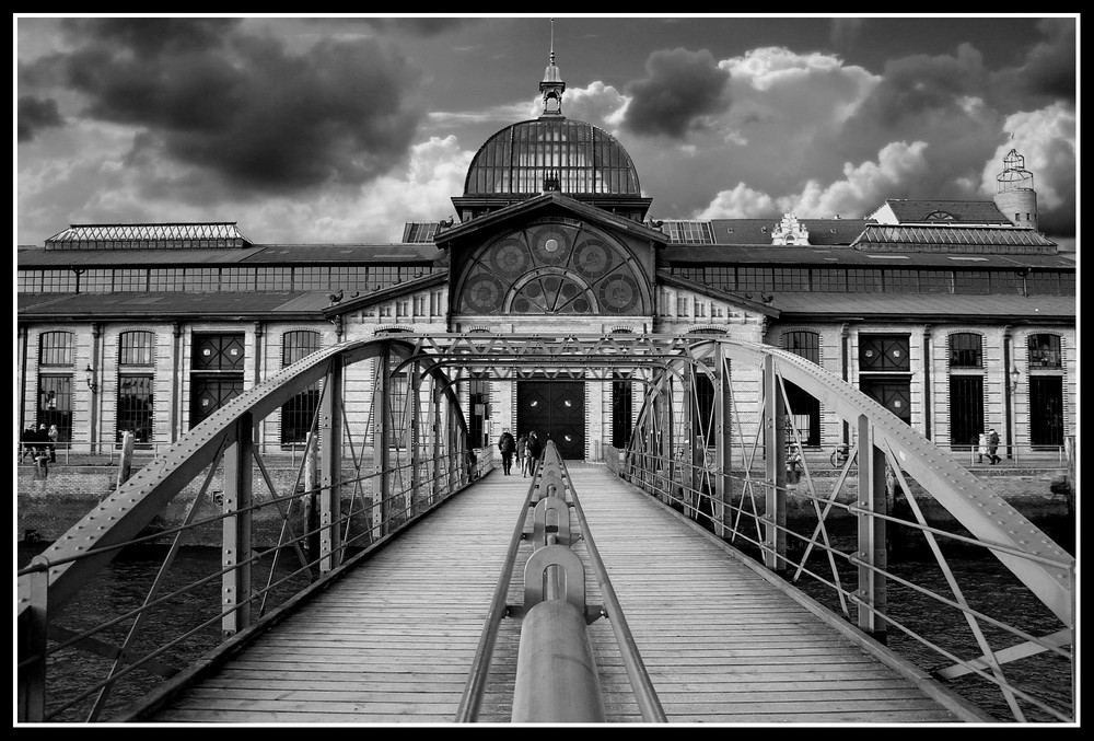 Hafen Hamburg B&W 1