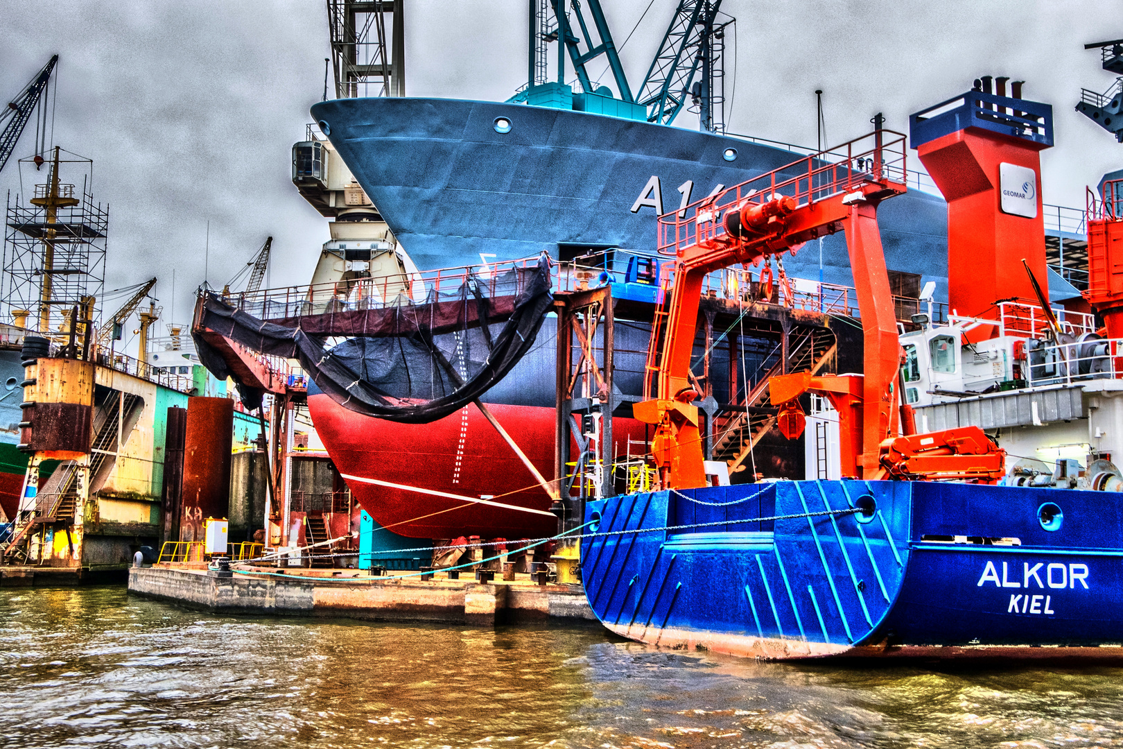 Hafen Hamburg HDR