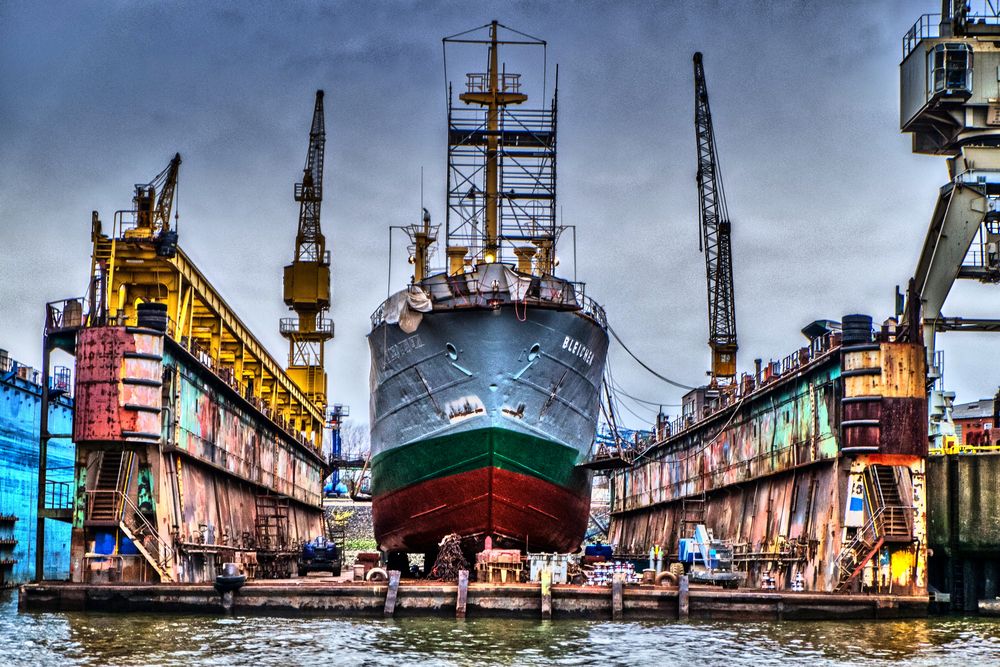 Hafen Hamburg HDR