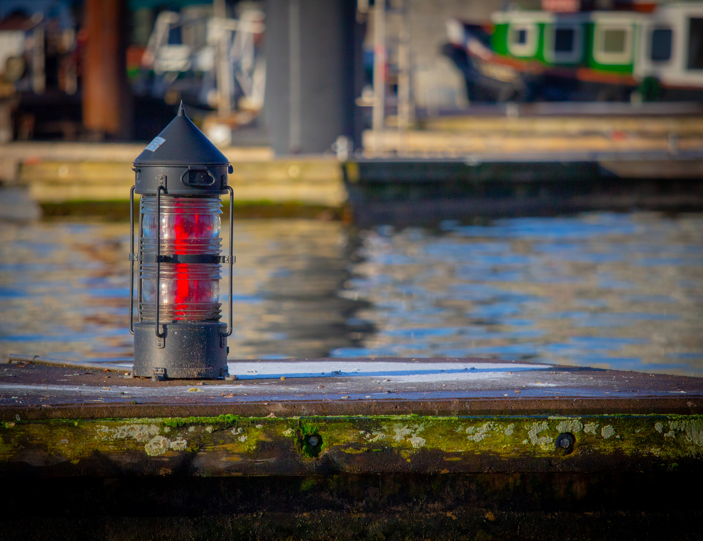 Hafen Hamburg Laterne