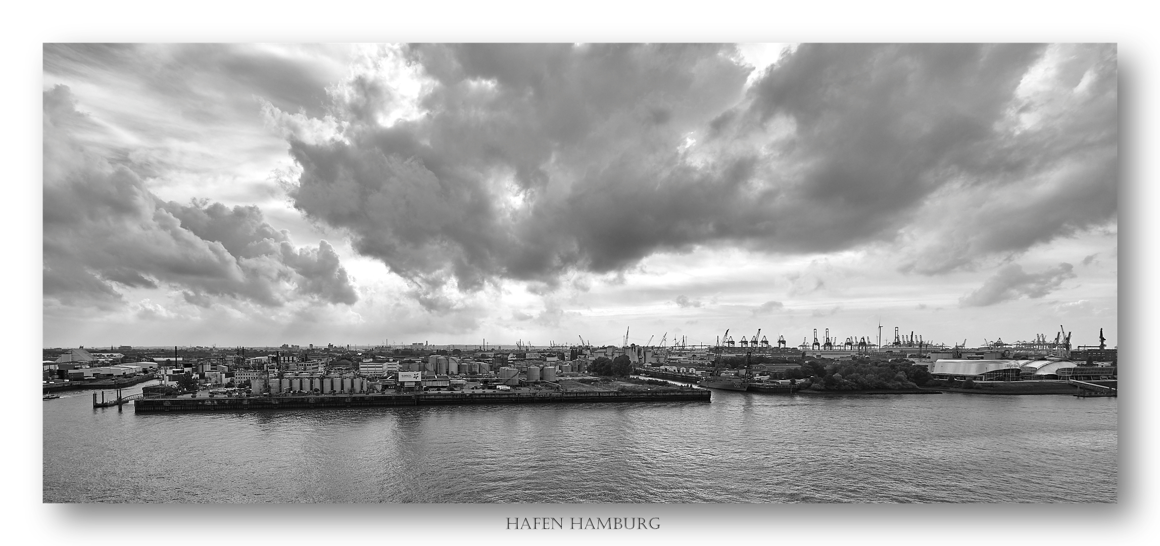 Hafen Hamburg S/W