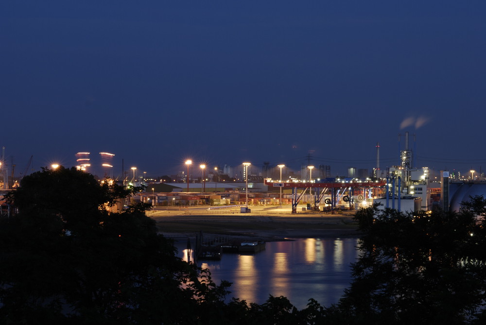 Hafen Hamburg vom Altonaer Balkon III