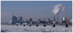 Hafen Hamburg Winter 2