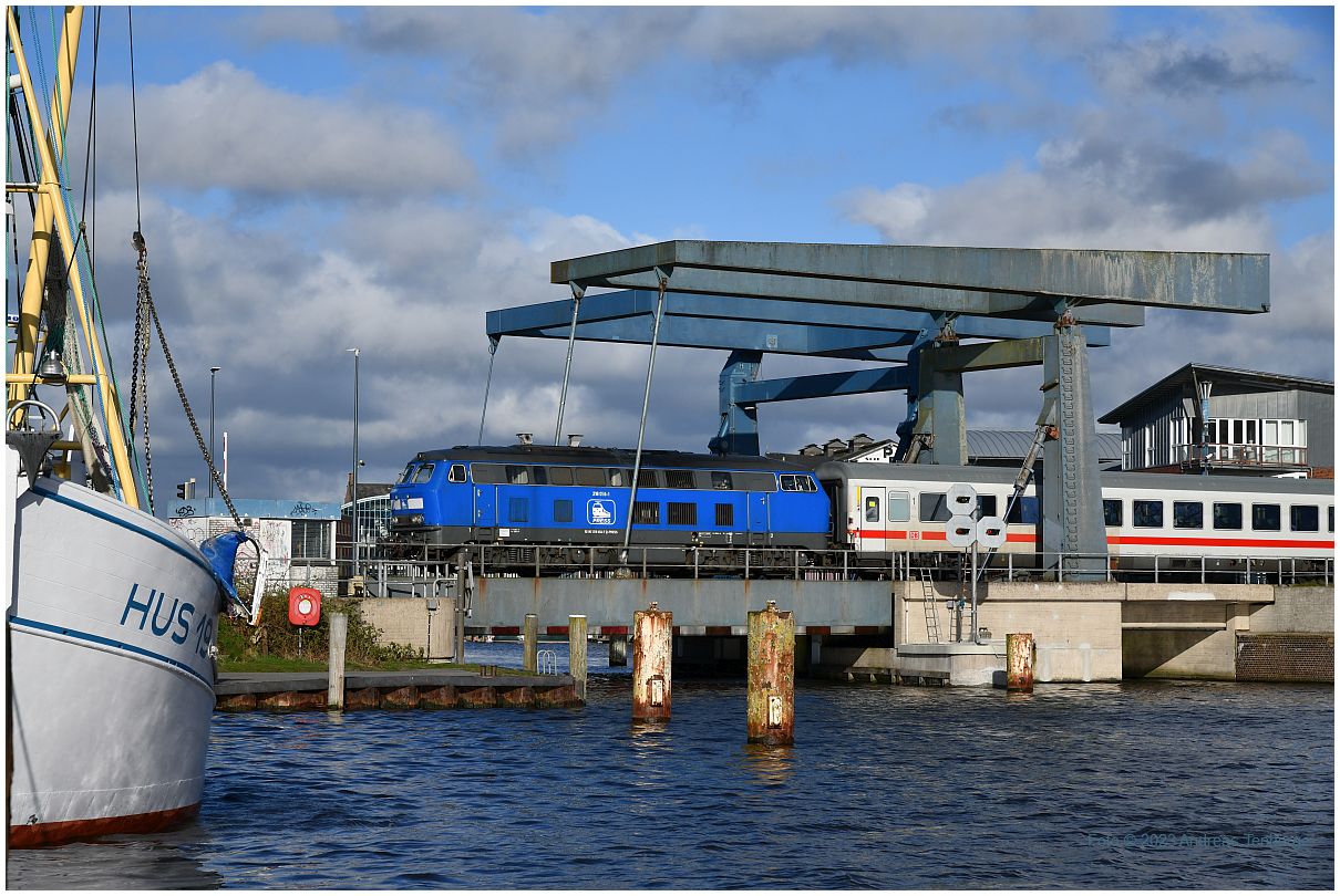 Hafen Husum | Klappbrücken | Diesellok PRESS