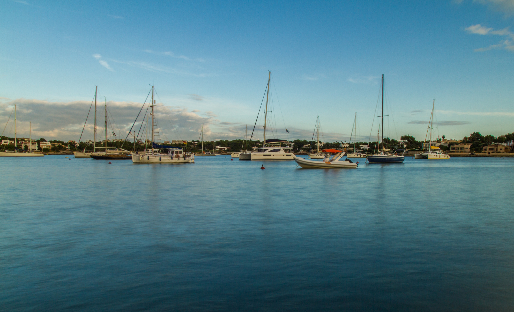 Hafen Idylle in Portocolom, Mallorca