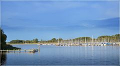 Hafen im Abendlicht