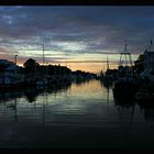 Hafen im Abendlicht