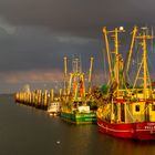 Hafen im Abendrot 