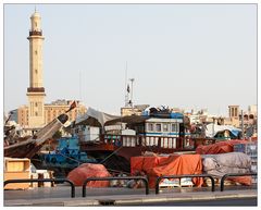 Hafen im Dubai Creek