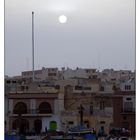 Hafen im Dunst (Valetta)