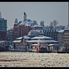 Hafen im Eis - Fischmarkt