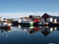 Hafen im Fischerdörfchen Bud