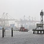 Hafen im Nebel