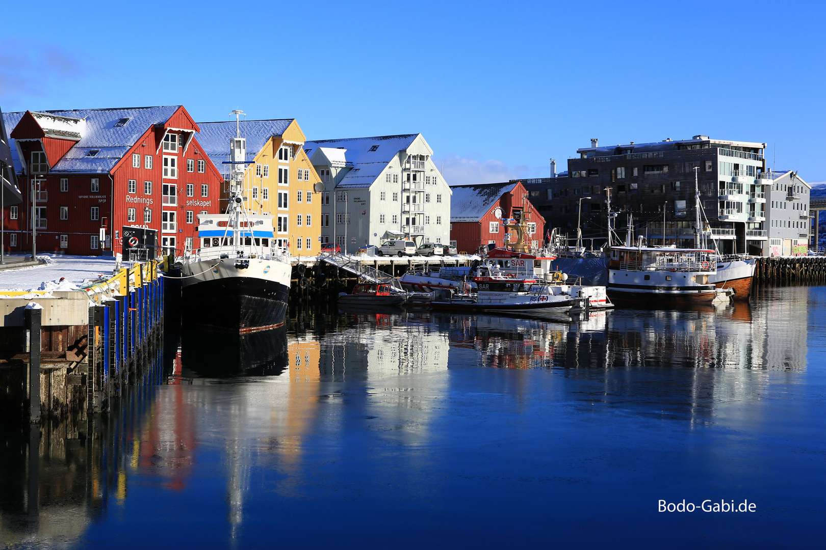 Hafen im Spiegel