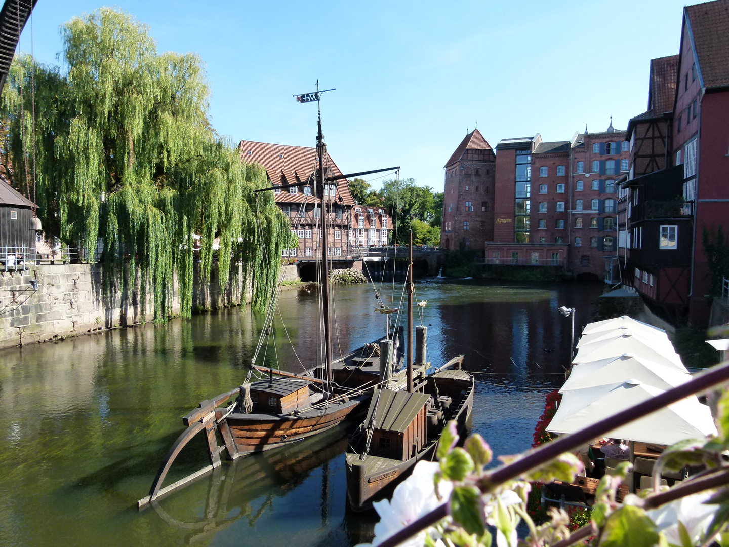 Hafen im Wasserviertel Lüneburg