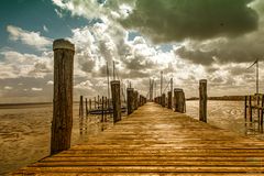 Hafen im Watt