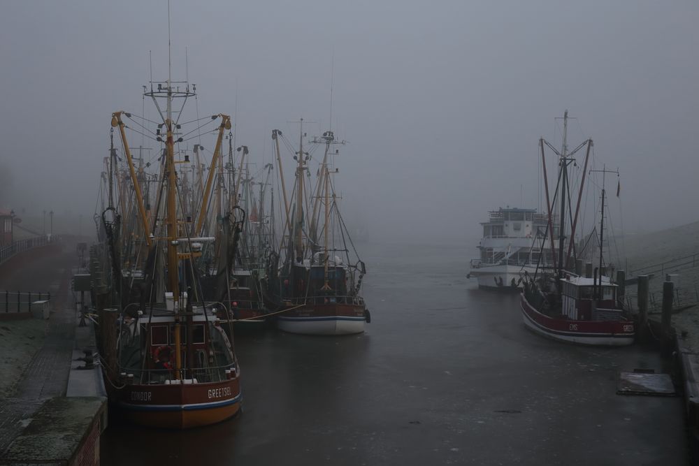 Hafen im Winter