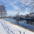 Hafen im Winter