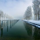 Hafen im Winterkleid