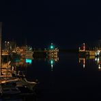 Hafen in Abendstimmung