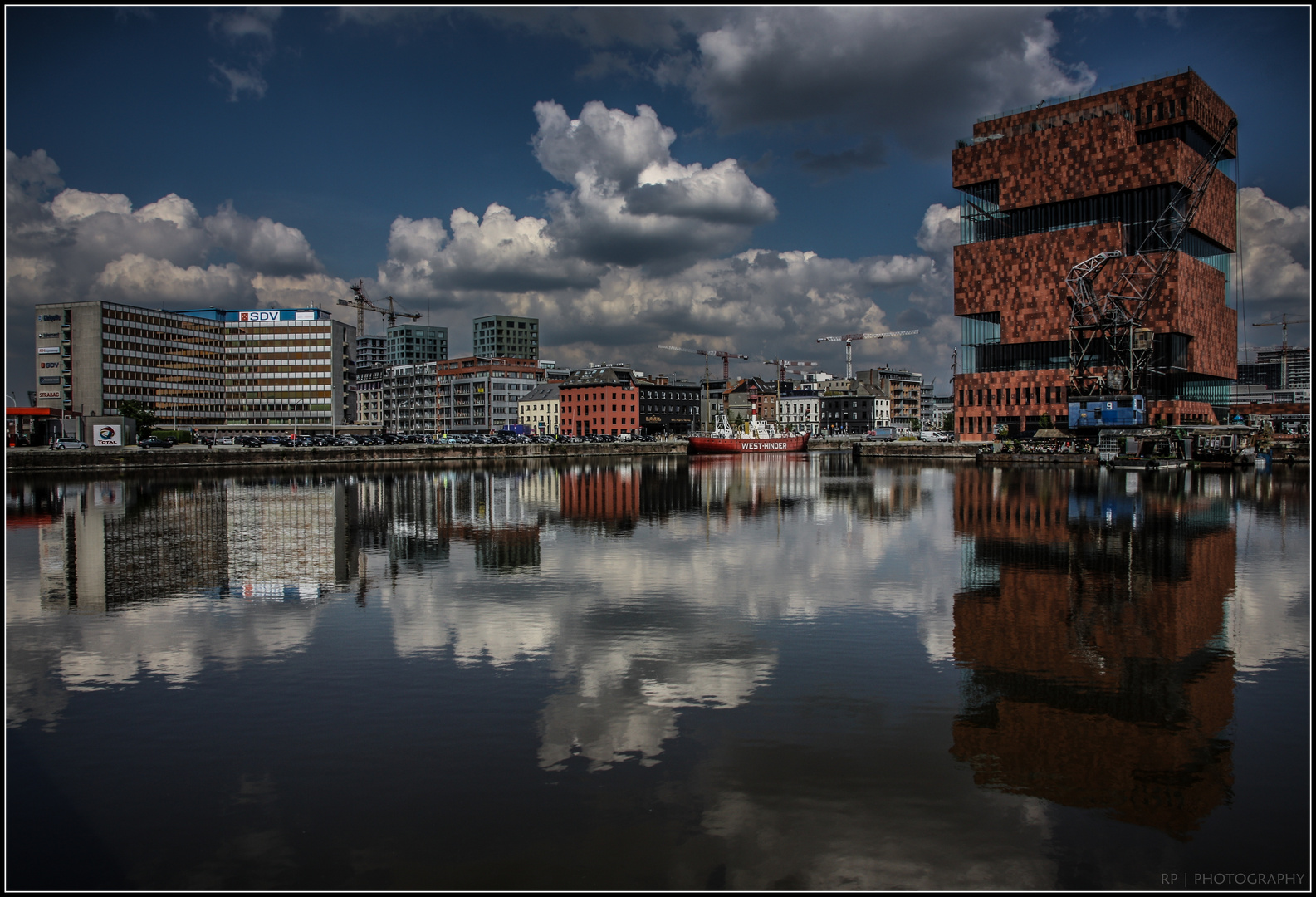 Hafen in Antwerpen