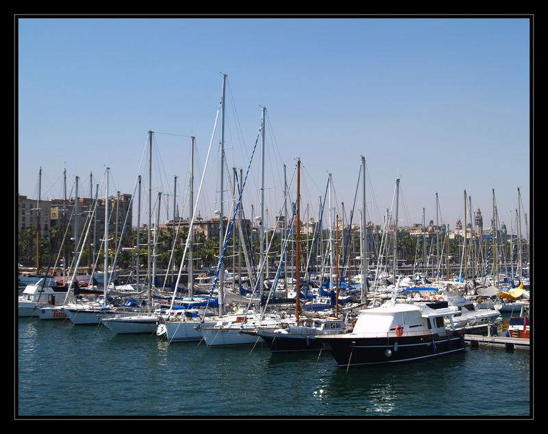 Hafen in Barcelona Juni 07