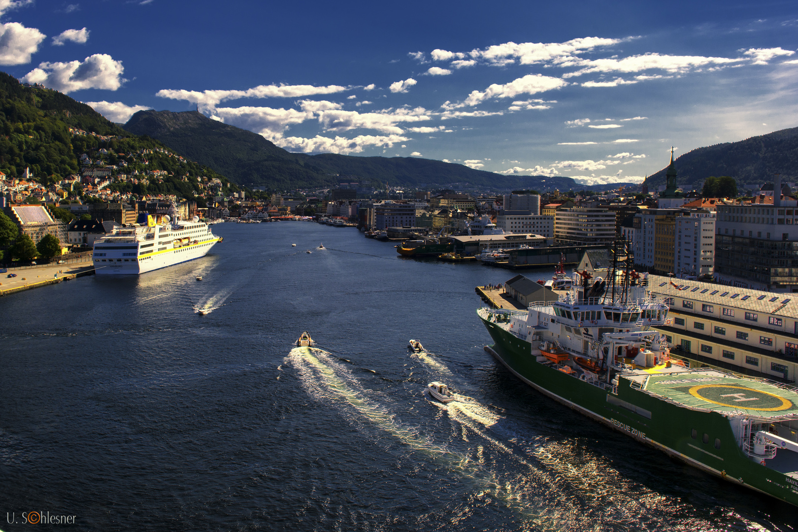 Hafen in Bergen