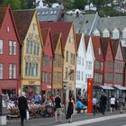 Hafen in Bergen, Norwegen