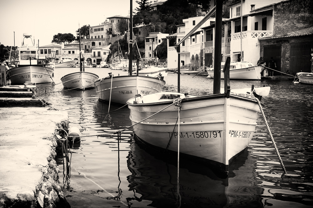 Hafen in Cala Figuera