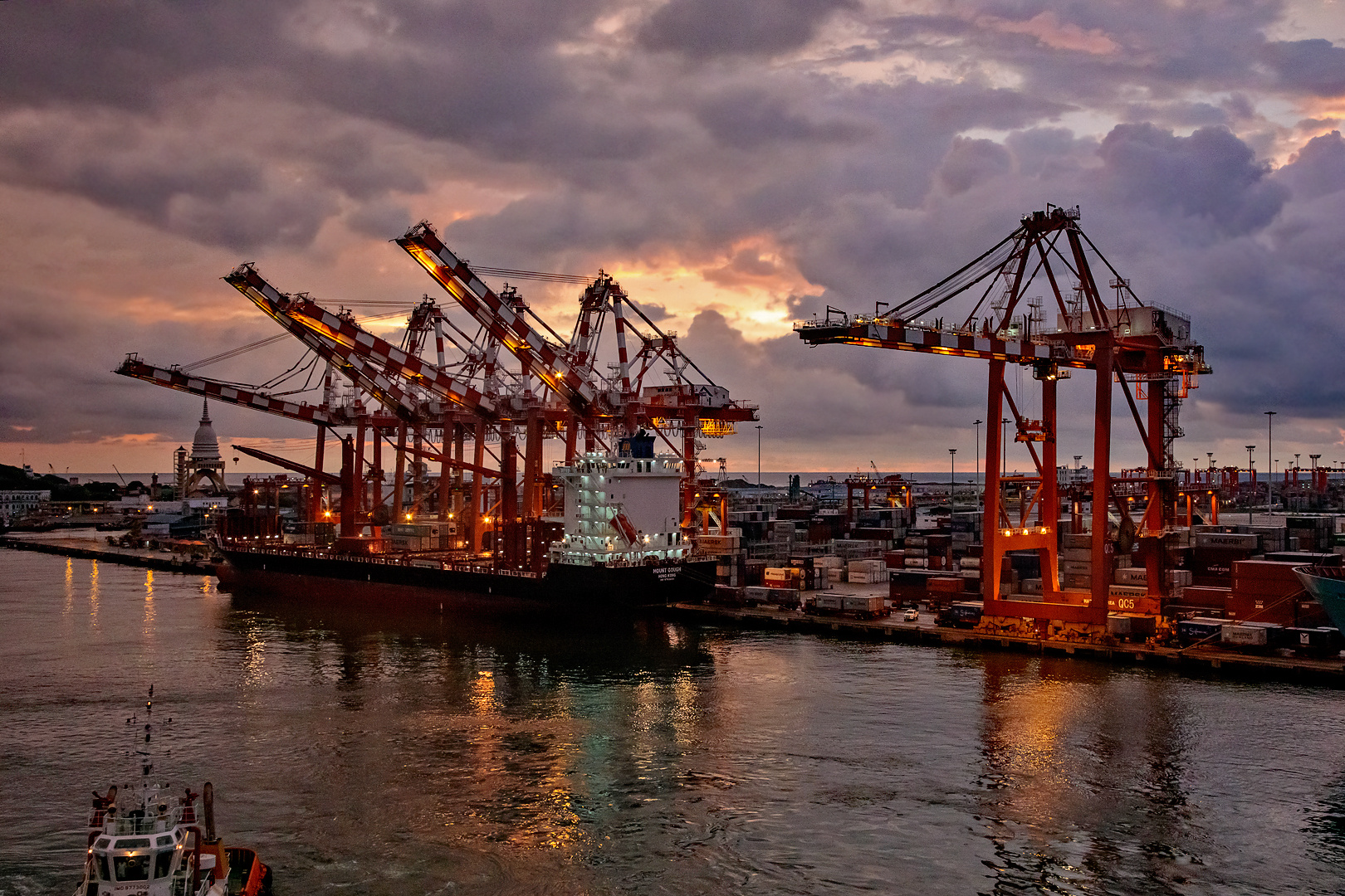 Hafen in Colombo, Sri Lanka