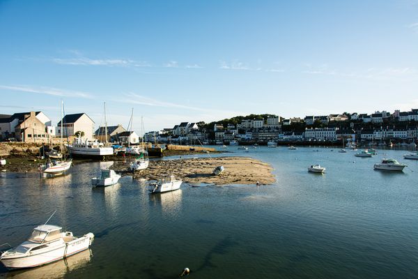 Hafen in der Bretagne