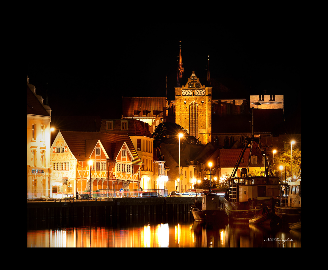 Hafen in der Hansestadt Wismar